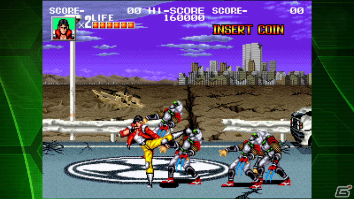 iOS/Android「戦国伝承 アケアカNEOGEO」が配信！荒廃したワシントンシティを舞台に過去の亡霊と戦うアクションゲームの画像2