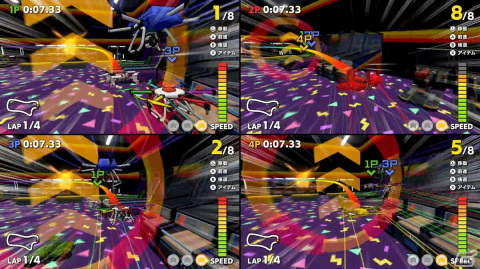 「HYPER DRONE X」ドローンを操る高速飛行レースゲーム！ジャイロ操作＆おすそわけプレイにも対応の画像7