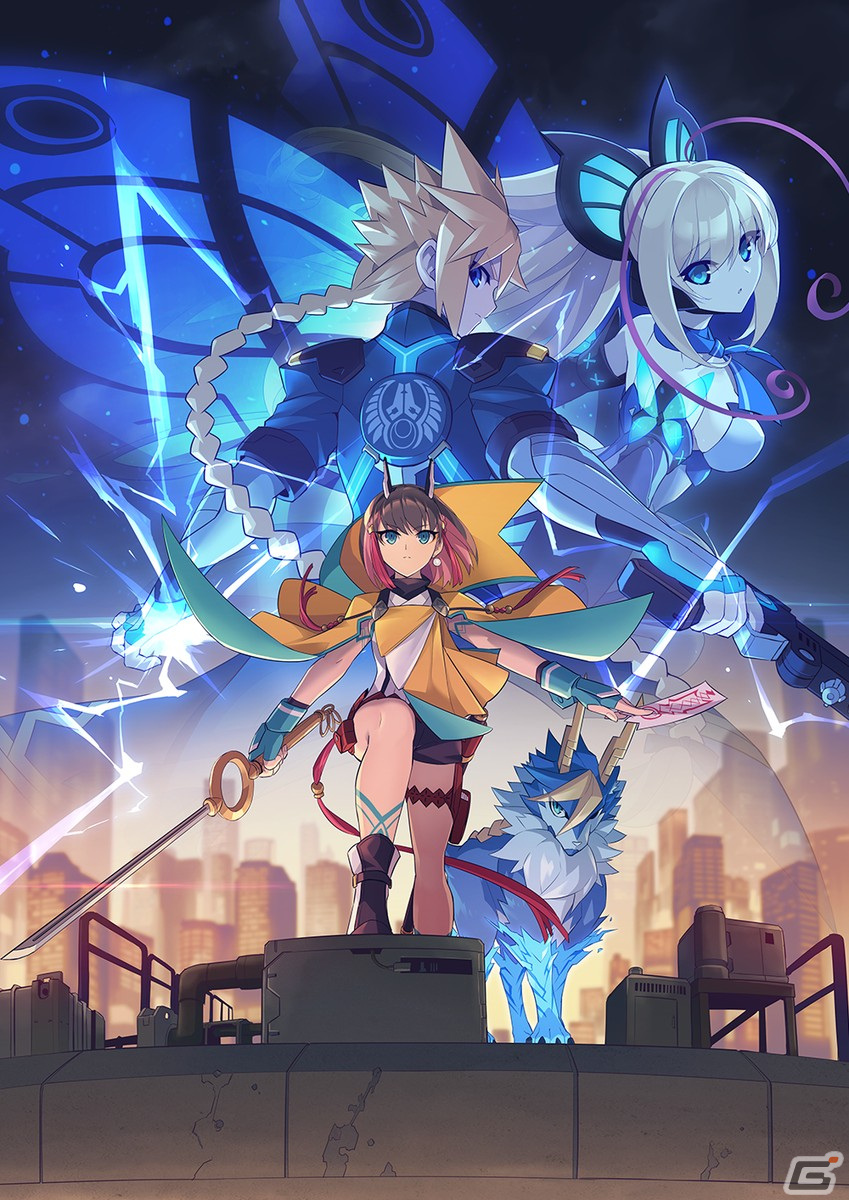 「蒼き雷霆 ガンヴォルト 鎖環」Switch向けに7月28日発売！きりんとガンヴォルトを切り替えながらプレイする2Dアクションの画像17