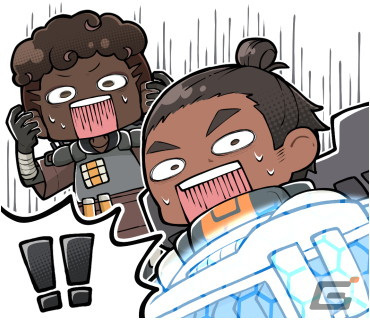 「Apex Legends Mobile」の事前登録を記念してデフォルメキャラがかわいいLINEスタンプが無料配布！の画像17