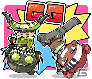 「Apex Legends Mobile」の事前登録を記念してデフォルメキャラがかわいいLINEスタンプが無料配布！の画像16