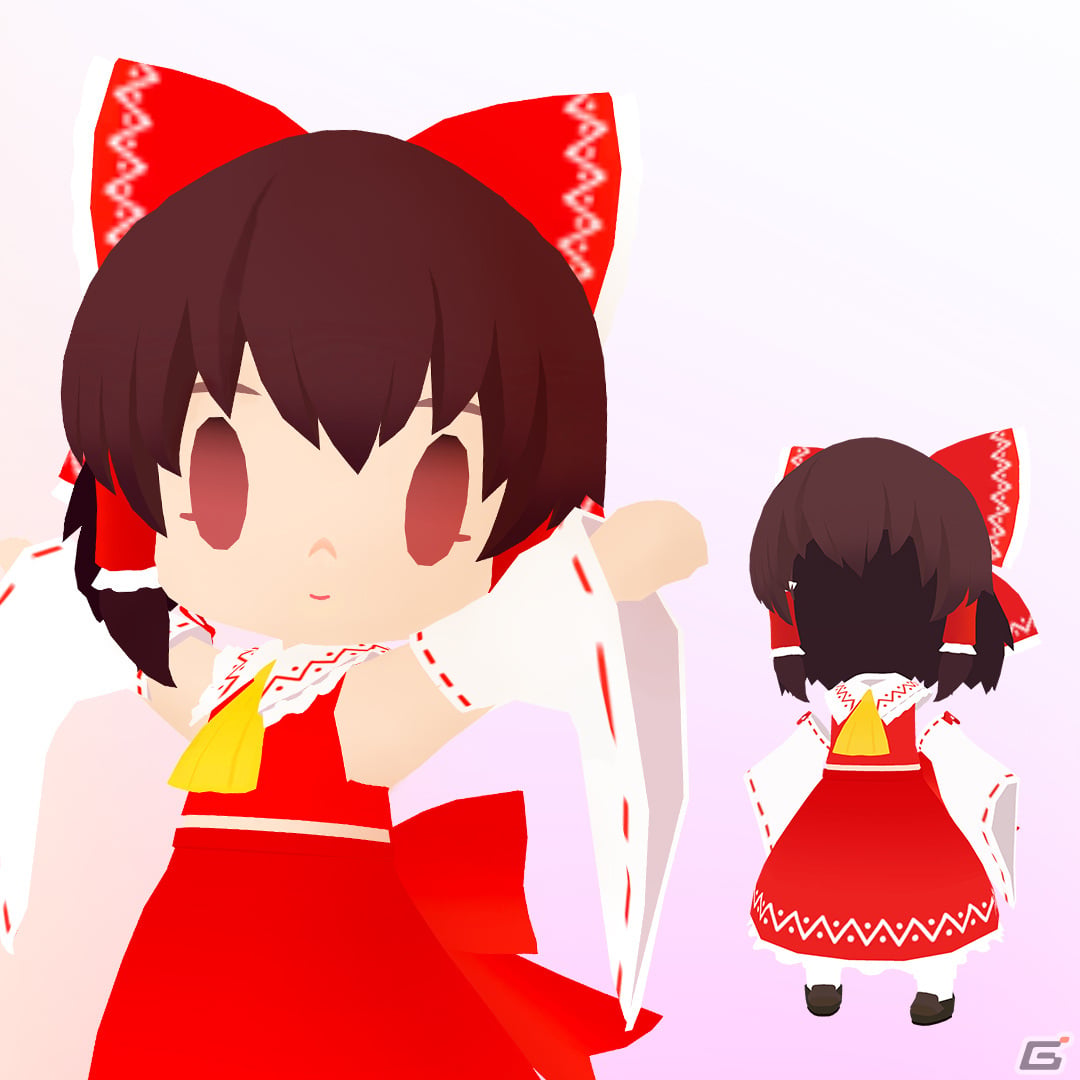 「東方Project」のデジタルグッズが「HoloModels」「MakeAvatar」で発売！ゆっくり霊夢／魔理沙のデジタルフィギュアなどが登場の画像10