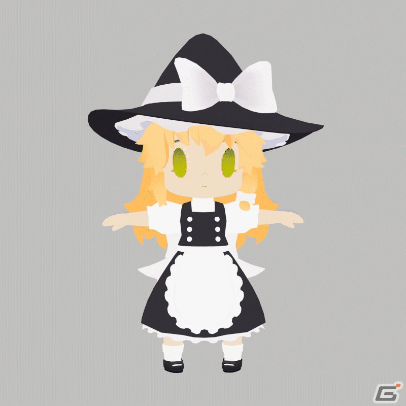 「東方Project」のデジタルグッズが「HoloModels」「MakeAvatar」で発売！ゆっくり霊夢／魔理沙のデジタルフィギュアなどが登場の画像13