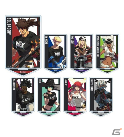 「GUILTY GEAR -STRIVE-」浅野健太氏による描き下ろしイラストが使用されたバンドver.のグッズが登場！の画像2