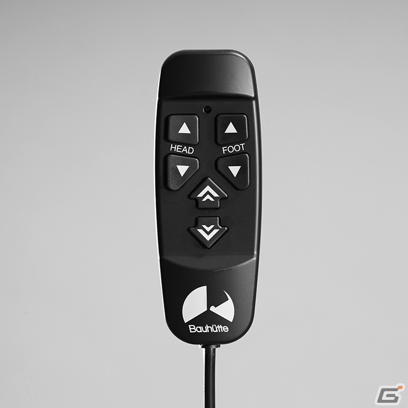 Bauhutteの「電動ゲーミングベッド」が発売！背中と足のリクライニングが別々に可動する2モーター式の画像10