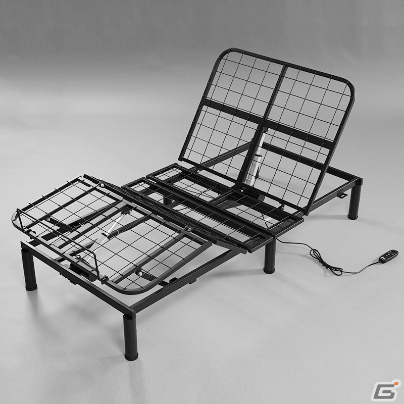 Bauhutteの「電動ゲーミングベッド」が発売！背中と足のリクライニングが別々に可動する2モーター式の画像9