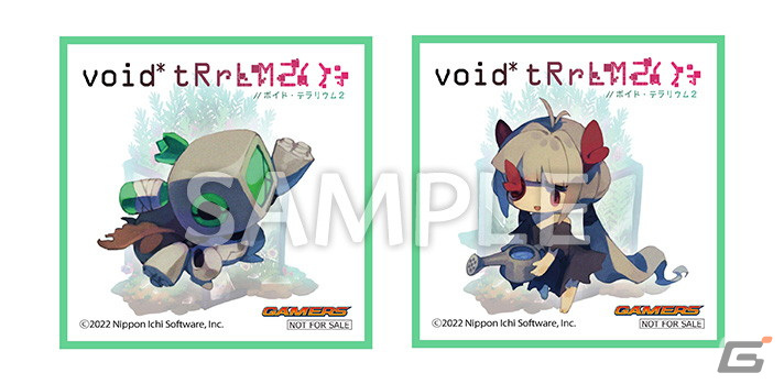 「void* tRrLM2(); //ボイド・テラリウム2」の店舗特典情報が公開！アクリルスタンドやストラップ、缶バッジなどがラインナップの画像6