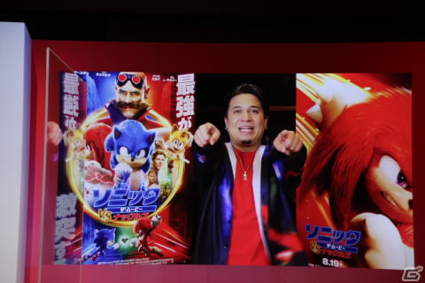 ドリカムの中村正人さんも登場！映画「ソニック・ザ・ムービー／ソニックVSナックルズ」の日本語吹替版制作発表会見をレポートの画像6