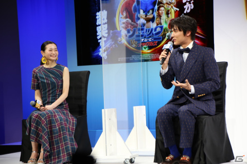 ドリカムの中村正人さんも登場！映画「ソニック・ザ・ムービー／ソニックVSナックルズ」の日本語吹替版制作発表会見をレポートの画像9