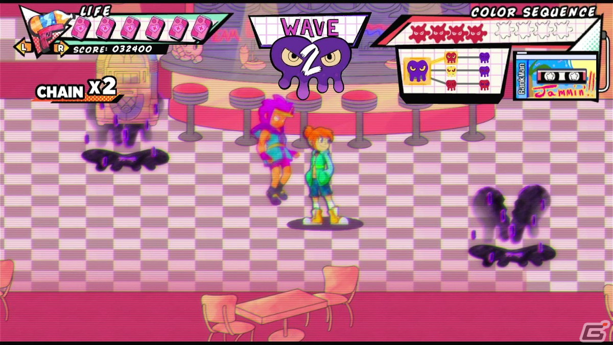 90年代アニメ風のグラフィックが魅力のアクション・シューティング「ポップスリンガー」がSwitchで4月28日に配信の画像7