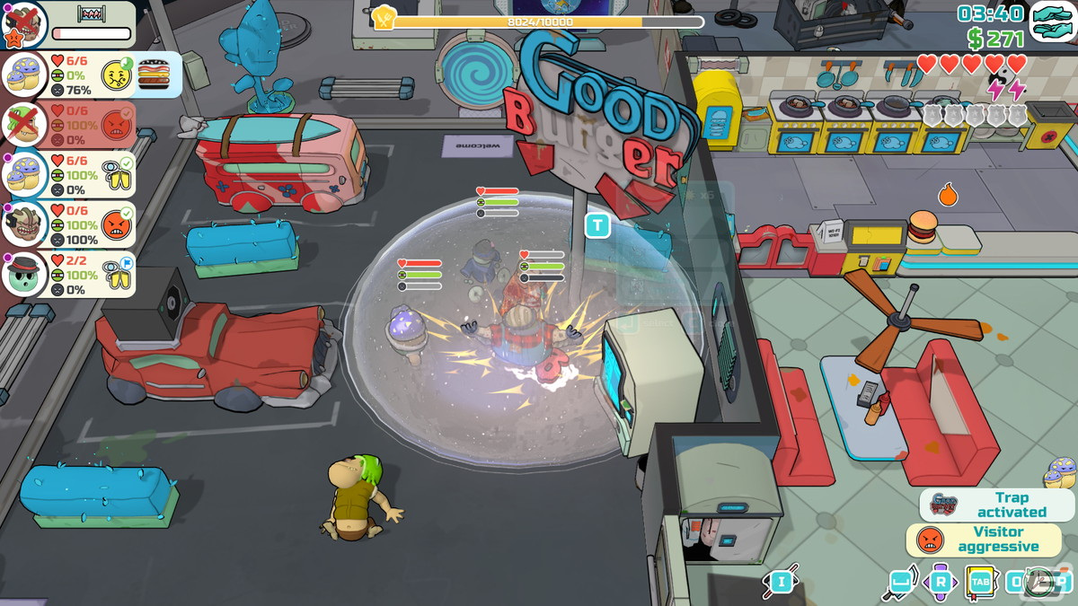 銀河一のハンバーガーのために客をパティにするクレイジーな料理シム「Godlike Burger」がSteam/Epic Game Storeで4月22日に配信！の画像7