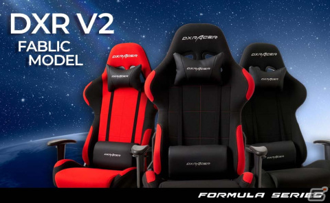 DXRacerのFORMULAシリーズがリニューアル！新色ソリッドブラックを追加し「DXR V2」として4月8日より発売の画像2