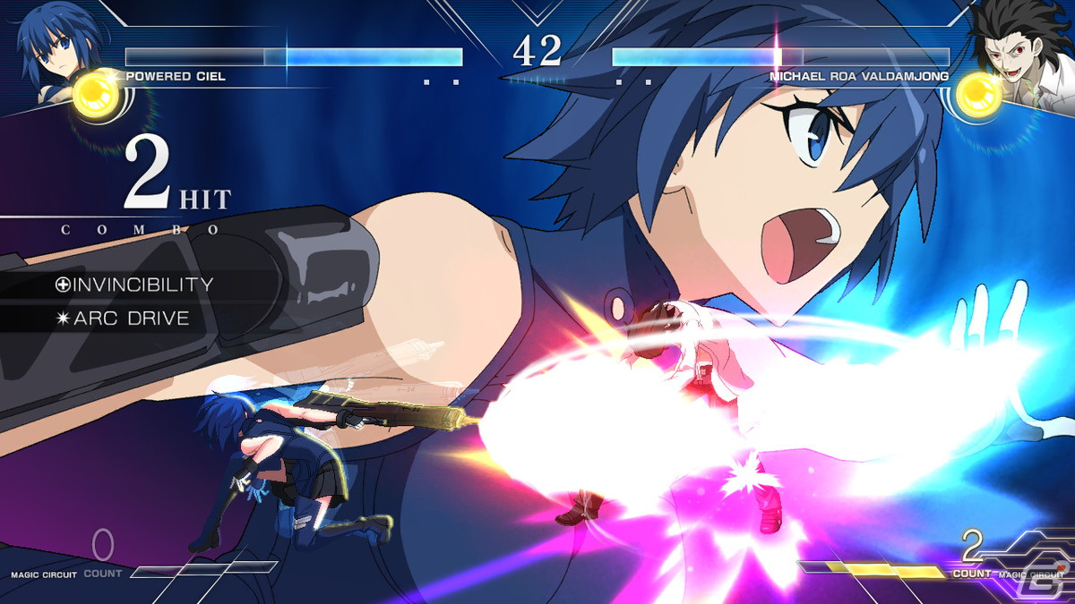 「MELTY BLOOD: TYPE LUMINA」に完全武装シエル、マーリオゥの参戦が決定！追加DLC第2弾が4月14日に無料配信の画像16