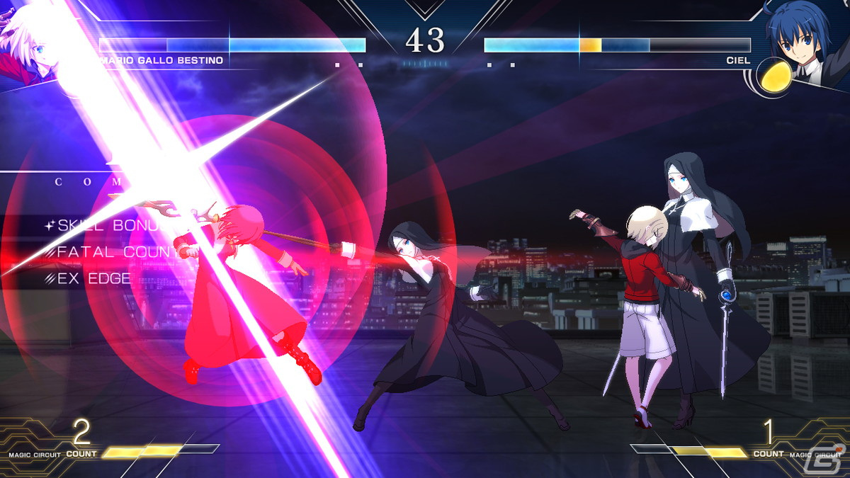 「MELTY BLOOD: TYPE LUMINA」に完全武装シエル、マーリオゥの参戦が決定！追加DLC第2弾が4月14日に無料配信の画像35