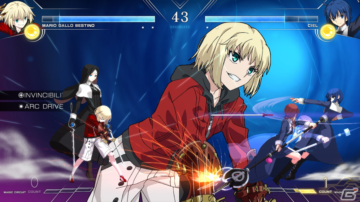 「MELTY BLOOD: TYPE LUMINA」に完全武装シエル、マーリオゥの参戦が決定！追加DLC第2弾が4月14日に無料配信の画像36