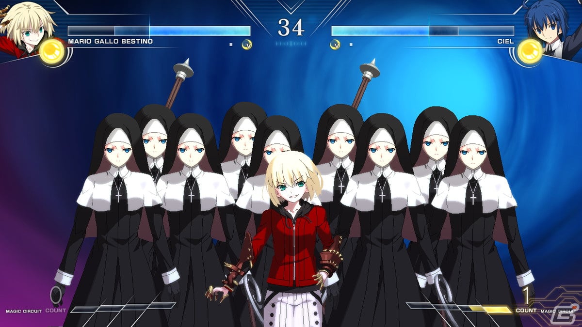 「MELTY BLOOD: TYPE LUMINA」に完全武装シエル、マーリオゥの参戦が決定！追加DLC第2弾が4月14日に無料配信の画像38