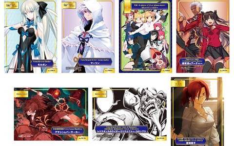 アニメイトにて開催中の Type Moonフェア 特典絵柄7種が公開 Fgo からモルガンがフェア特典に初登場 Gamer