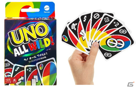 すべてのカードがワイルドカード！？数字も色も関係ない新感覚ウノ「ウノ オールワイルド」が4月中旬に発売の画像3