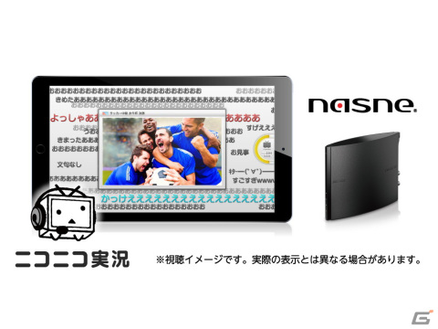 PS5版「torne」のアップデートにより「nasne」のニコニコ実況連携機能サービスが復活！の画像1
