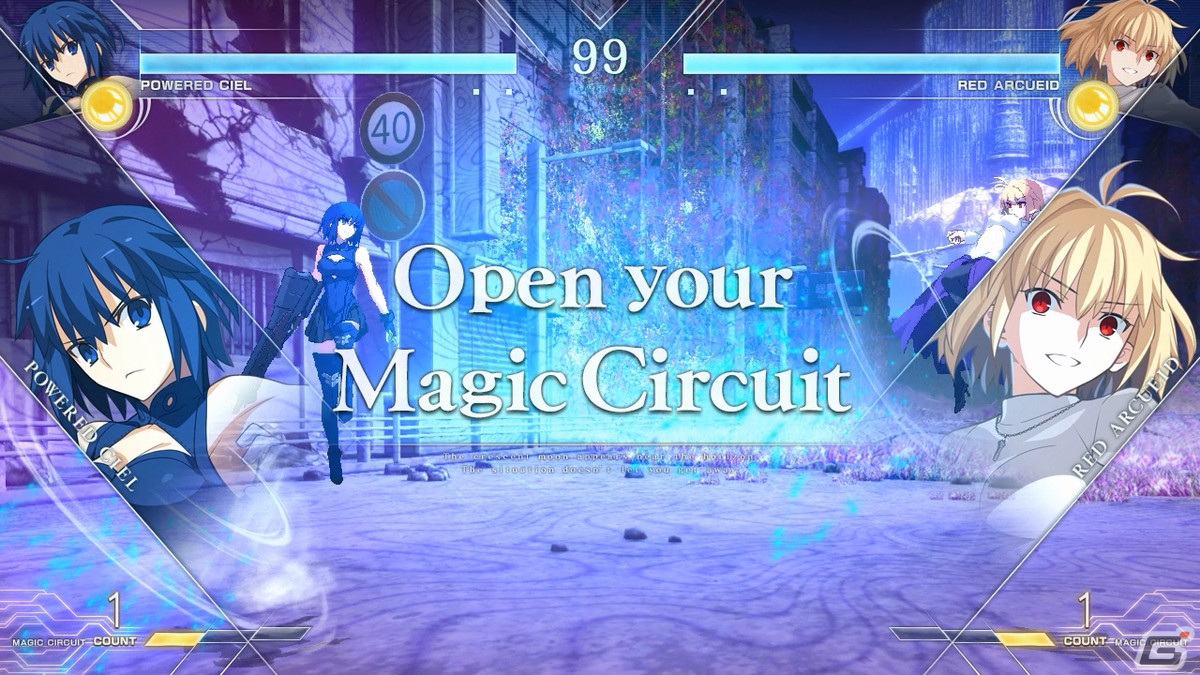 「MELTY BLOOD: TYPE LUMINA」追加DLC第2弾として配信される完全武装シエルとマーリオゥの対戦動画第2弾が公開！の画像1