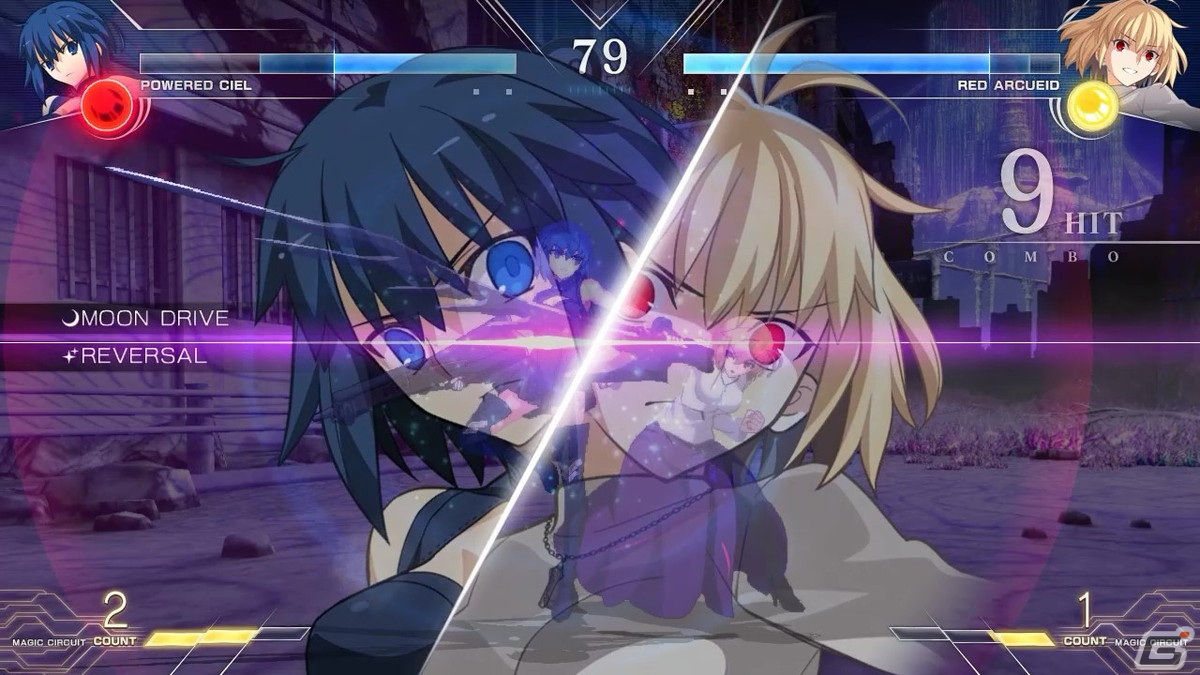 「MELTY BLOOD: TYPE LUMINA」追加DLC第2弾として配信される完全武装シエルとマーリオゥの対戦動画第2弾が公開！の画像2