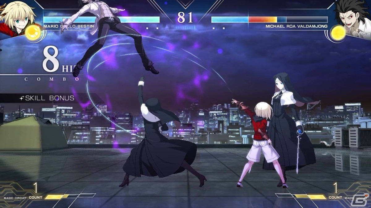 「MELTY BLOOD: TYPE LUMINA」追加DLC第2弾として配信される完全武装シエルとマーリオゥの対戦動画第2弾が公開！の画像6