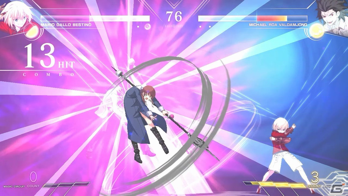 「MELTY BLOOD: TYPE LUMINA」追加DLC第2弾として配信される完全武装シエルとマーリオゥの対戦動画第2弾が公開！の画像8