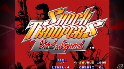 ミリタリーACT「ショックトルーパーズ セカンドスカッド アケアカNEOGEO」がiOS/Android向けに配信開始！の画像1