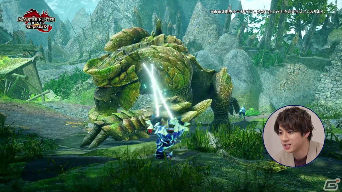 山田裕貴さんが「モンスターハンターライズ：サンブレイク」を初試遊した「開発潜入レポート」第4回が公開！の画像5