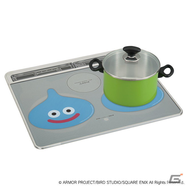 「ドラゴンクエスト おうちをよごれからまもる」シリーズよりスライムのIHマットやキッチンスタンドが発売！の画像12