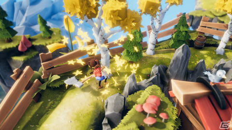 協力も対戦も楽しめる！木こりたちの愉快でカオスなマルチプレイパーティゲーム「Lumberhill」がSwitch向けに発売の画像6