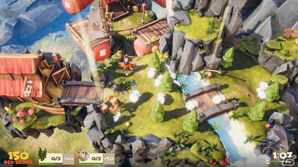 協力も対戦も楽しめる！木こりたちの愉快でカオスなマルチプレイパーティゲーム「Lumberhill」がSwitch向けに発売の画像11