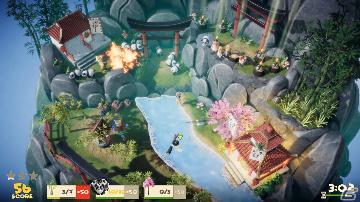 協力も対戦も楽しめる！木こりたちの愉快でカオスなマルチプレイパーティゲーム「Lumberhill」がSwitch向けに発売の画像14