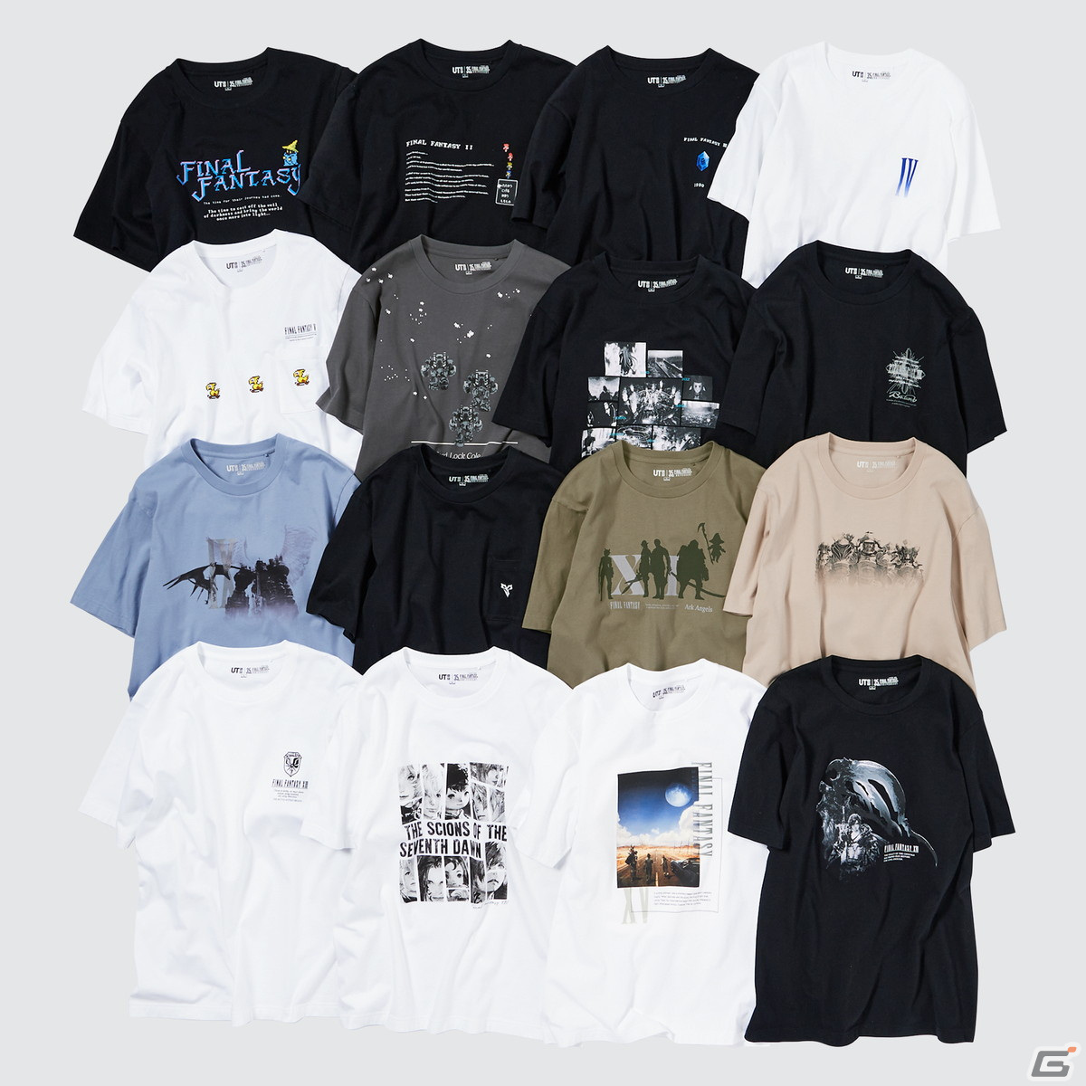 「ファイナルファンタジー」シリーズ誕生35周年を記念して16タイトルがユニクロのTシャツブランド「UT」コレクションに登場！の画像21