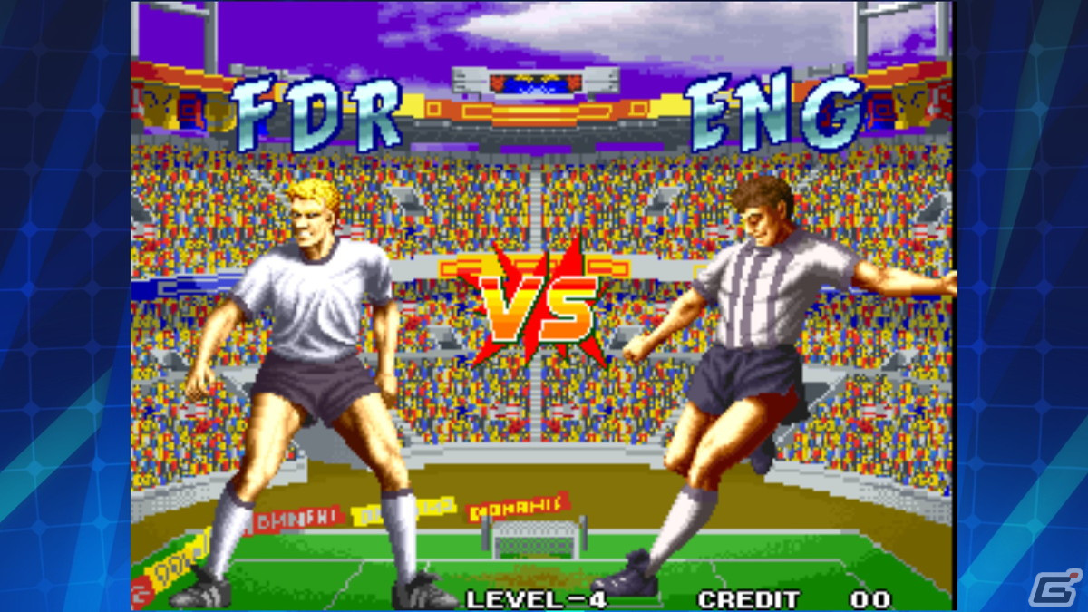 iOS /Android版「得点王 アケアカNEOGEO」が配信開始！1992年に発売されたNEOGEO初の本格サッカーゲームの画像2