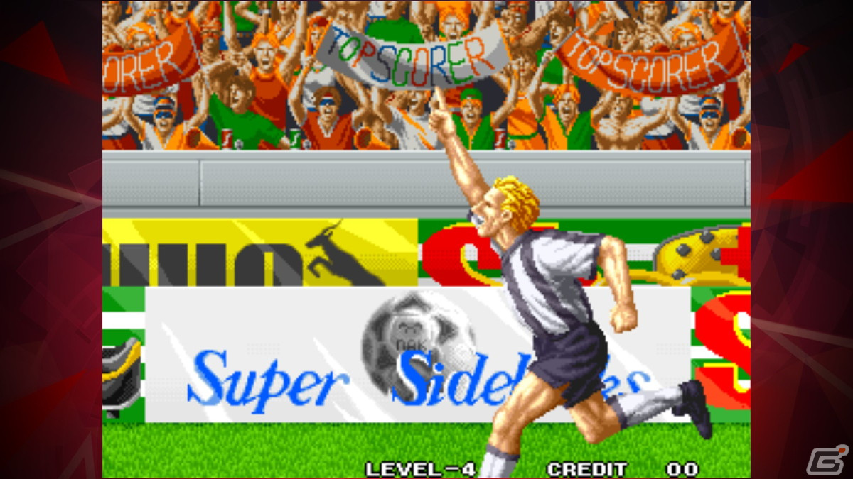 iOS /Android版「得点王 アケアカNEOGEO」が配信開始！1992年に発売されたNEOGEO初の本格サッカーゲームの画像4