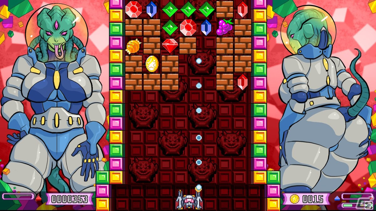 テーマパークを舞台に繰り広げられるセクシーなパズル＆STG「ダブルショットギャル」がSwitch向けに配信開始！の画像4