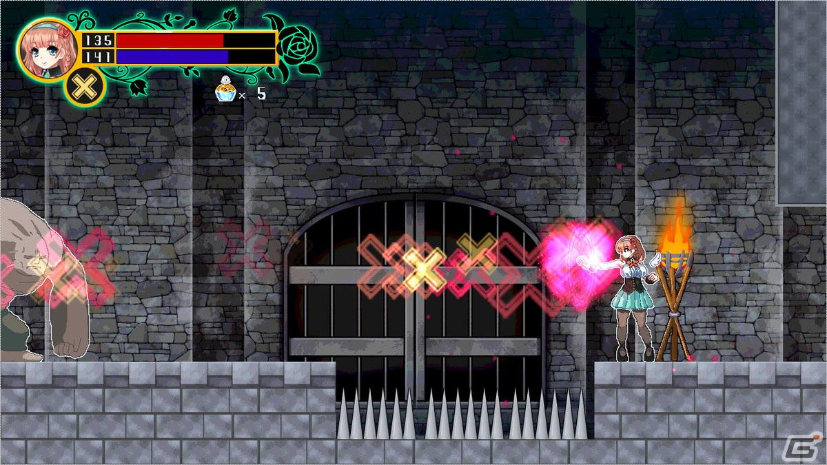 「ツクールシリーズ MessiahEnd Refrain」がSwitch向けに配信！ドットアートの可愛いキャラが織りなす探索アクションゲームの画像5