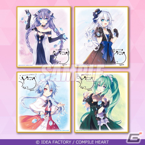 「超次元ゲイム ネプテューヌ」パーティドレス姿の四女神たちがオリジナルグッズ化！4月28日よりオンラインくじで登場の画像17