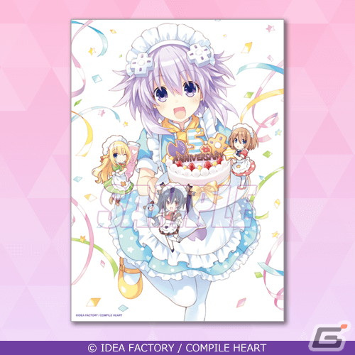 「超次元ゲイム ネプテューヌ」パーティドレス姿の四女神たちがオリジナルグッズ化！4月28日よりオンラインくじで登場の画像10