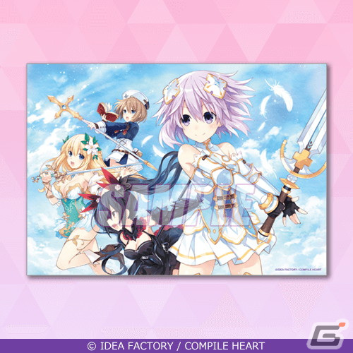 「超次元ゲイム ネプテューヌ」パーティドレス姿の四女神たちがオリジナルグッズ化！4月28日よりオンラインくじで登場の画像11