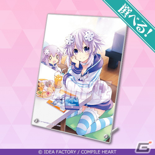 「超次元ゲイム ネプテューヌ」パーティドレス姿の四女神たちがオリジナルグッズ化！4月28日よりオンラインくじで登場の画像8