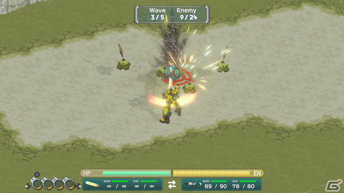 ゼロセイバーやゼロセイバーガールを操作してハクスラが楽しめる「コズミックブレイク GUN & SLASH」のSwitch版が配信開始！の画像5