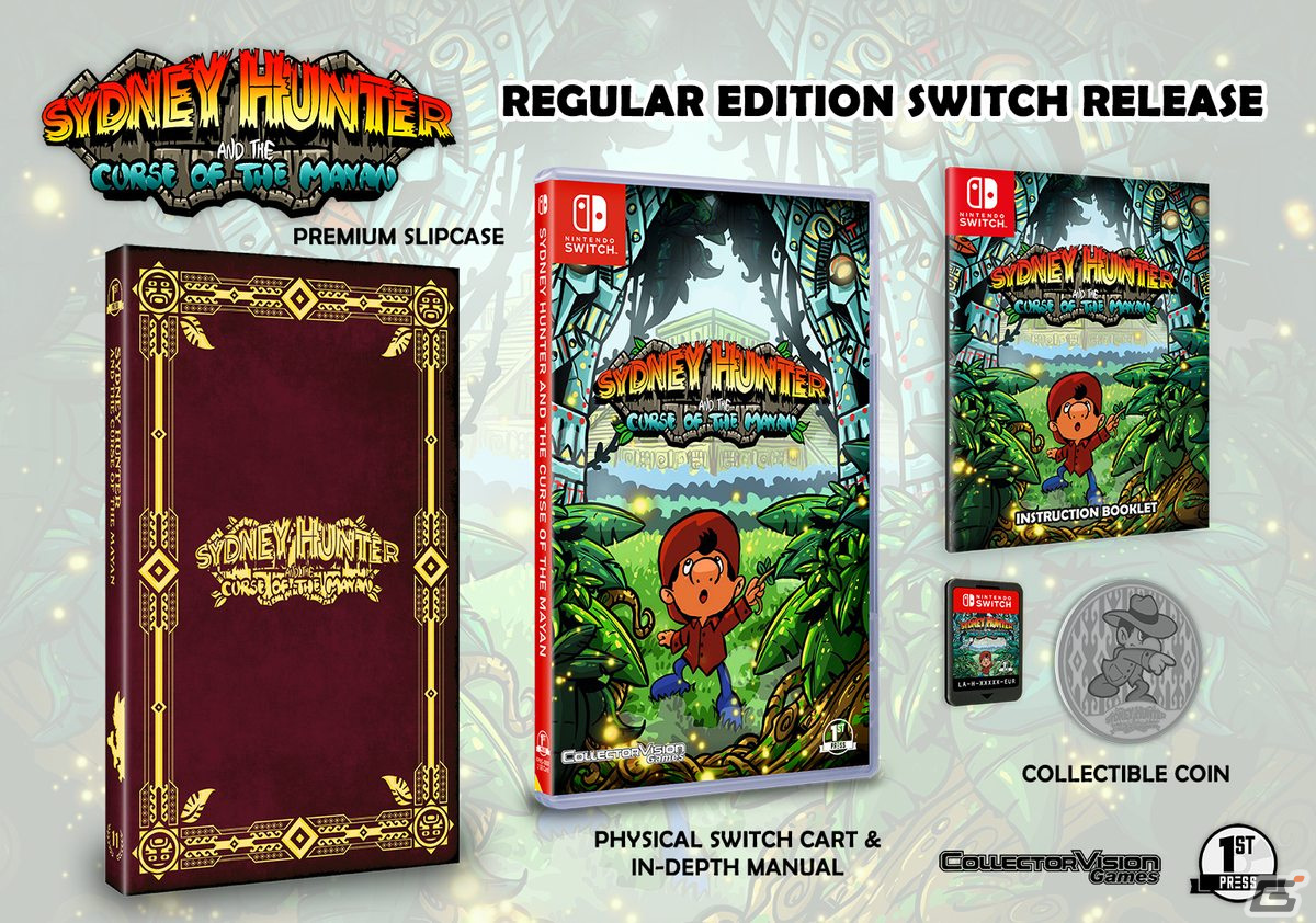 横スクロールACT「シドニー・ハンターとマヤの呪い」のPS4/Switchパッケージ版が登場！数量限定のコレクターズエディションもの画像7