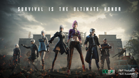 「NEW STATE MOBILE」にて「NieR」シリーズとのコラボが4月29日より開催！2Bや9Sなどのスキンが登場の画像1
