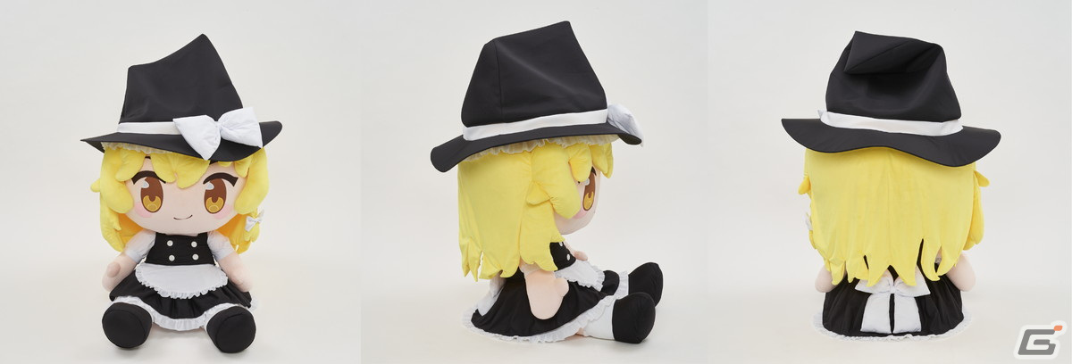 どきゅーと 東方Project 超特大ぬいぐるみ 霧雨魔理沙