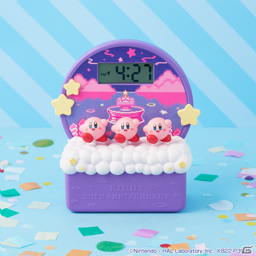 「星のカービィ」30周年を記念した一番くじが5月21日より順次発売！クリアダンスをイメージしたアラームクロックなどがラインナップの画像3