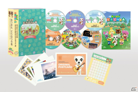 Switch「あつまれ どうぶつの森」サウンドトラックCD第2弾ととたけけミュージックをセレクトしたアナログレコードが発売決定！の画像1