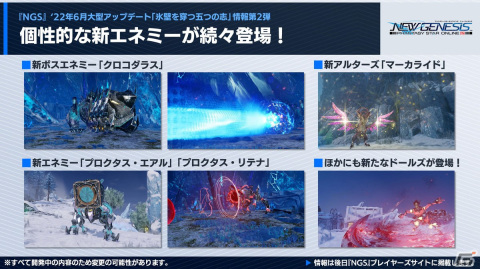 「PSO2 ニュージェネシス」1周年イベントの情報が公開！6月大型アップデートタイトルは「氷壁を穿つ五つの志」にの画像16