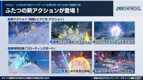 「PSO2 ニュージェネシス」1周年イベントの情報が公開！6月大型アップデートタイトルは「氷壁を穿つ五つの志」にの画像19